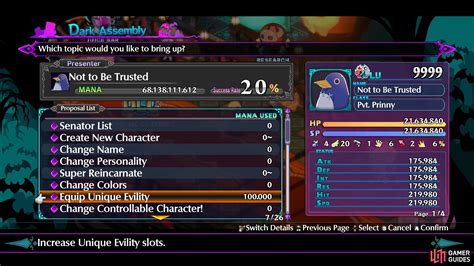 disgaea 6 increase evility slots|List of Disgaea 6 Evilities .